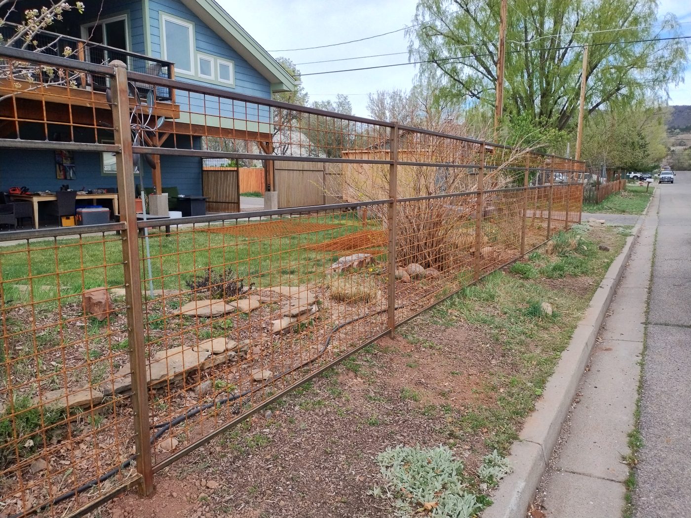 Chain link fence installation in Tucson — Emery Welding & Ironwork
