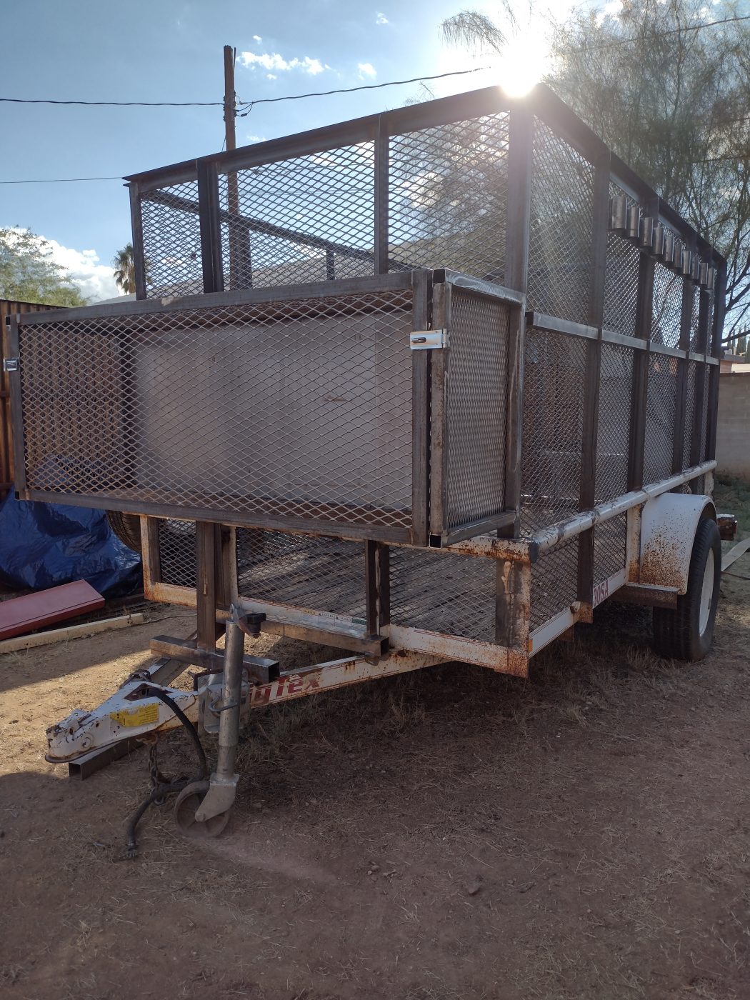 Custom fabricated utility trailer — Emery Welding & Ironwork
