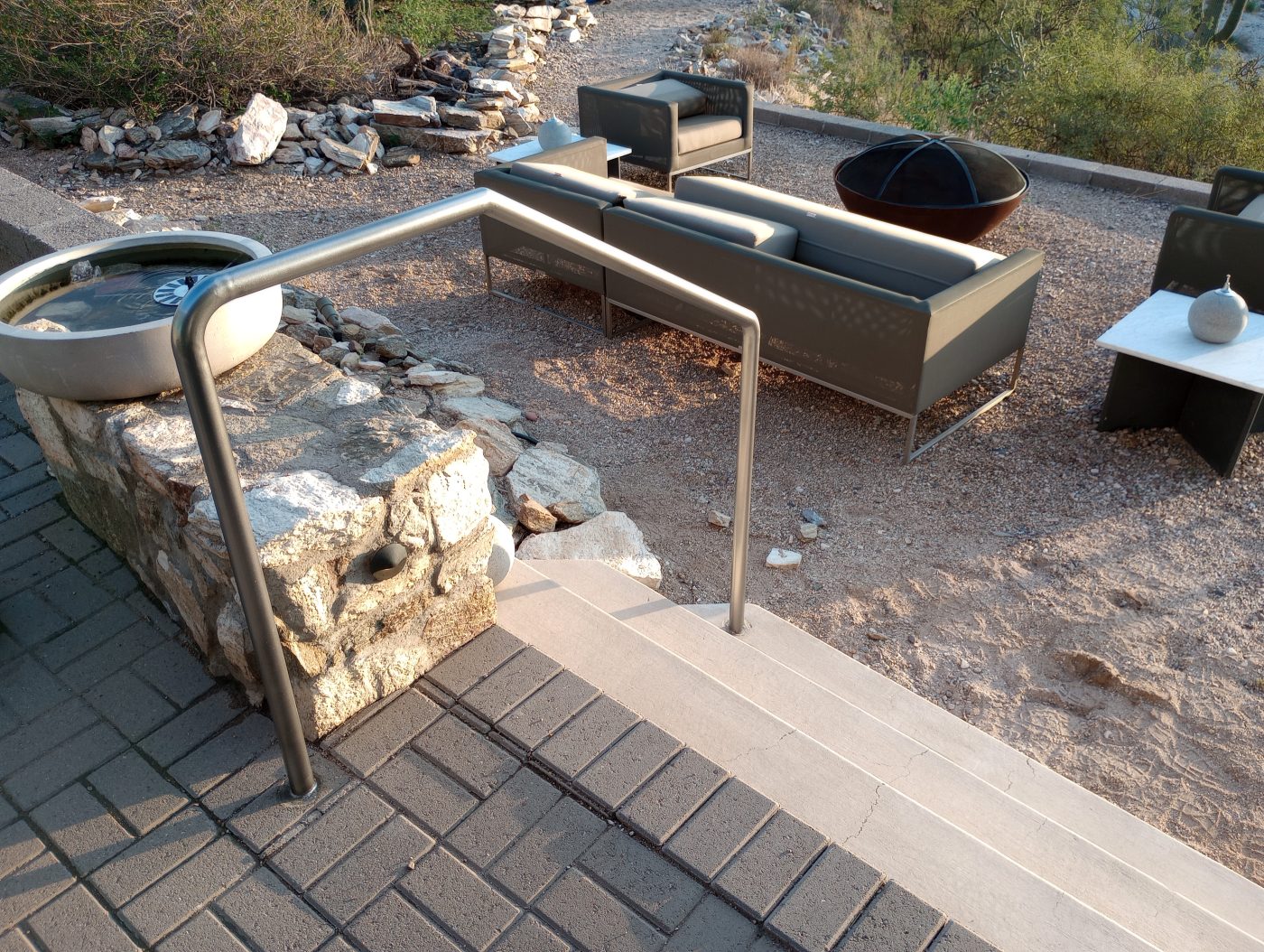 Custom metal outdoor kitchen frame — Emery Welding & Ironwork
