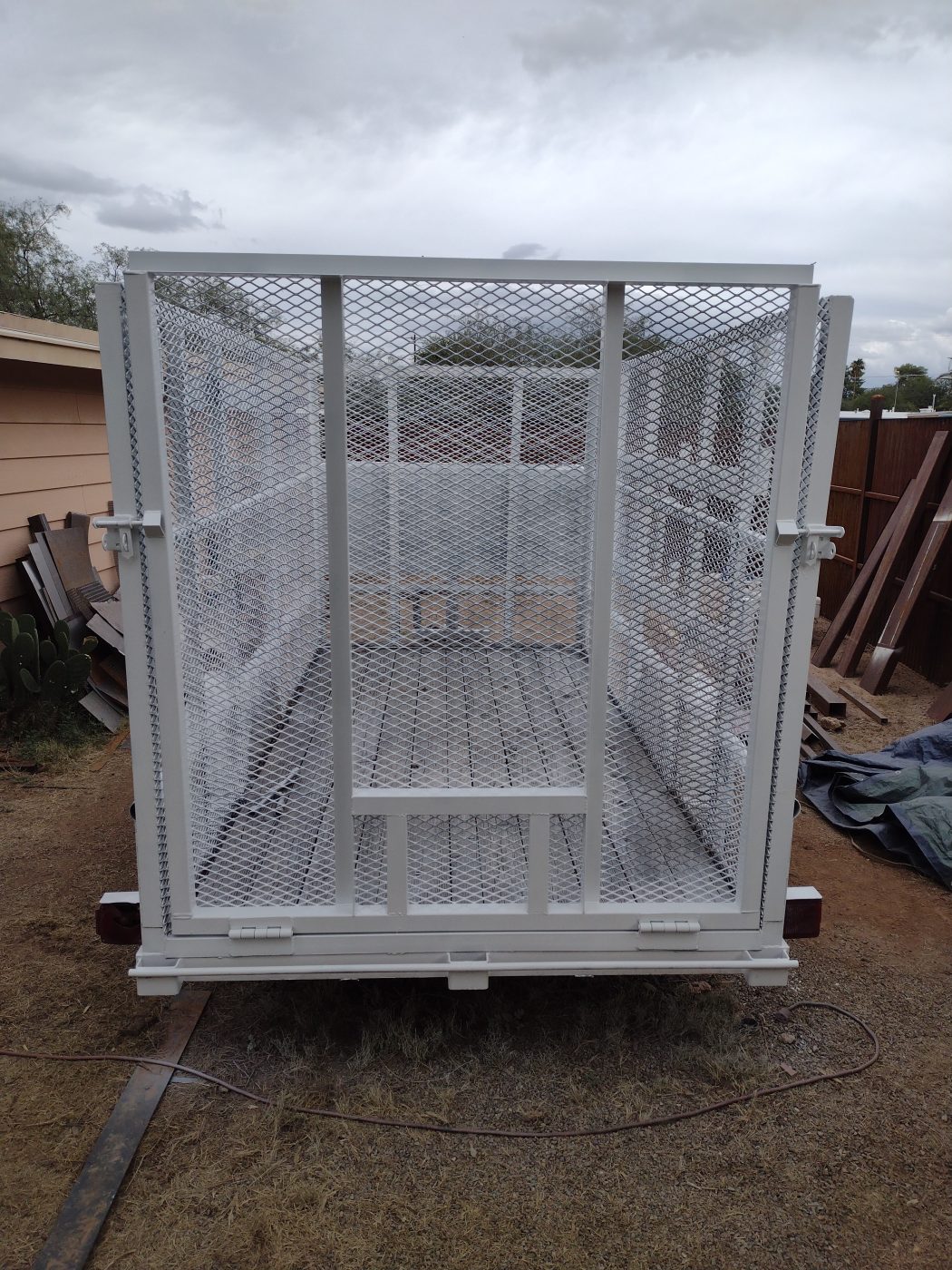 Custom welded trailer — Emery Welding & Ironwork